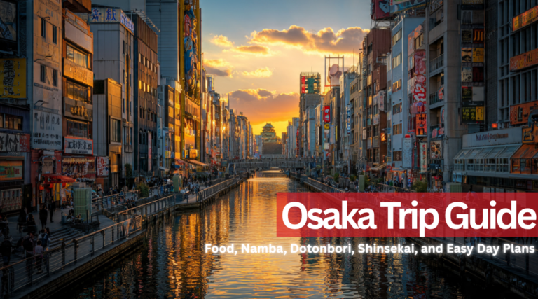 Osaka Trip Guide_ Food, Namba, Dotonbori, Shinsekai, and Easy Day Plans